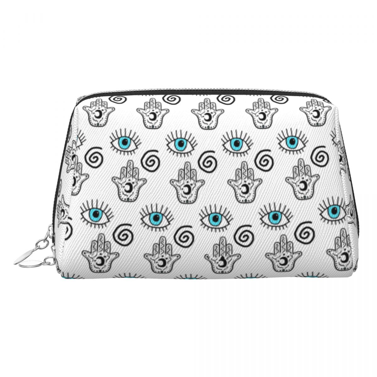 Men Accessories Evil Eye - Nazar Hamsa Sembolü Makyaj Çantası Kese