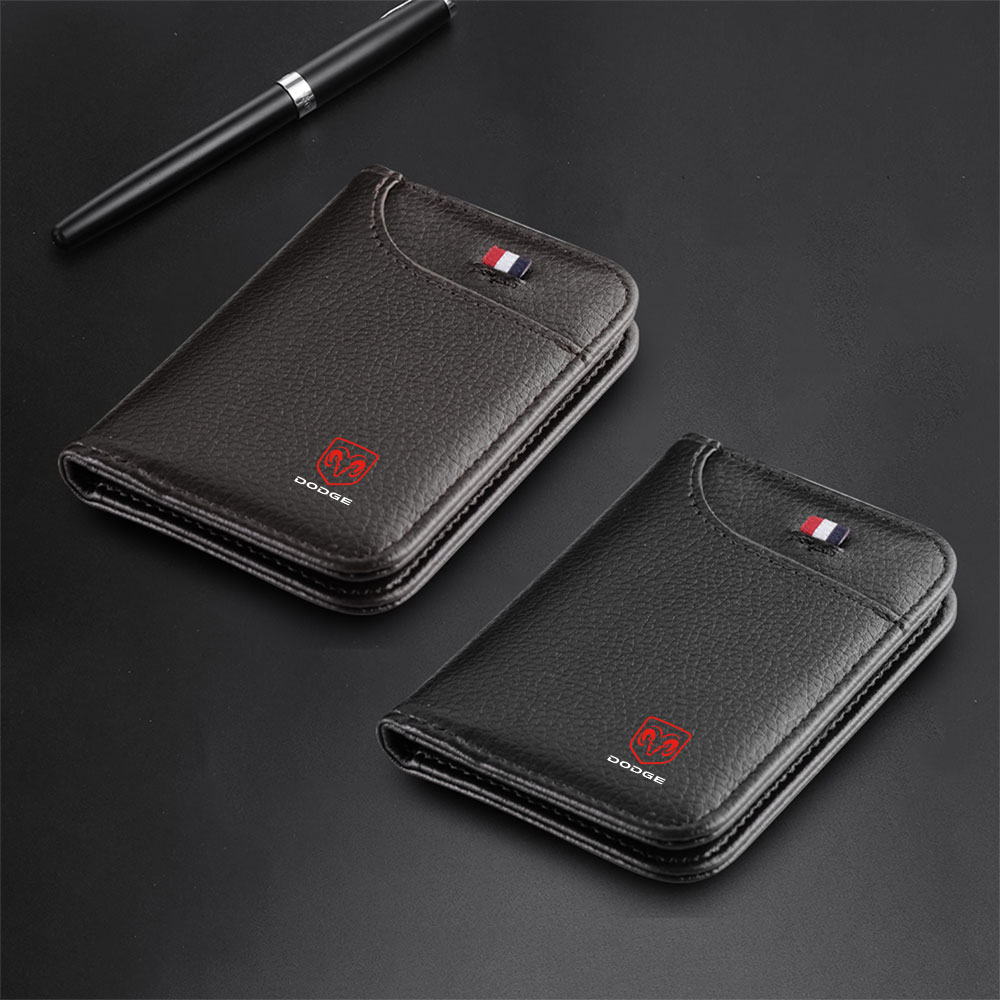 Men'S Accessories High End - Araba Deri Kimlik Kartları Saklama Çantası