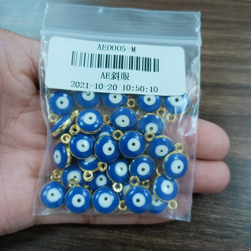 Men Accessories Evil Eye - 100 adet 10mm Klasik Türk Nazar