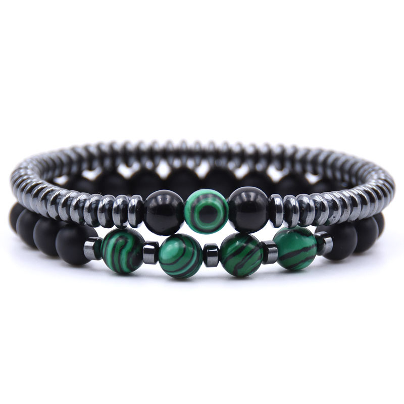 Men'S Yoga Accessories - Şık 2 Adet Erkek Bilezik Seti