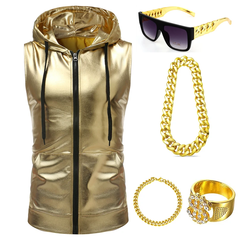 Men'S Accessories In The 80S - 80'ler 90'lar Hip Hop Kostümleri Kıyafet