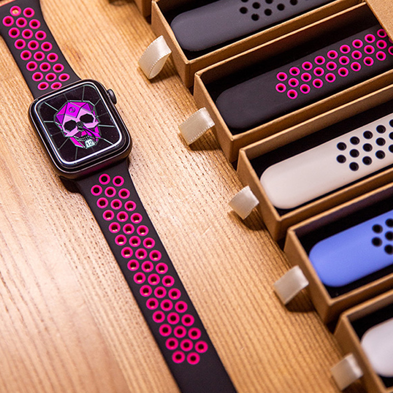 Men'S Accessories Nike - Apple için silikon kayış saat kayışı