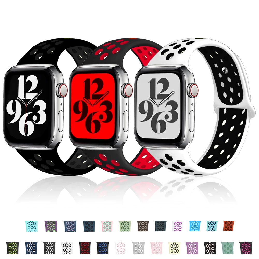 Men'S Accessories Nike - Apple Watch Band için 45mm 44mm