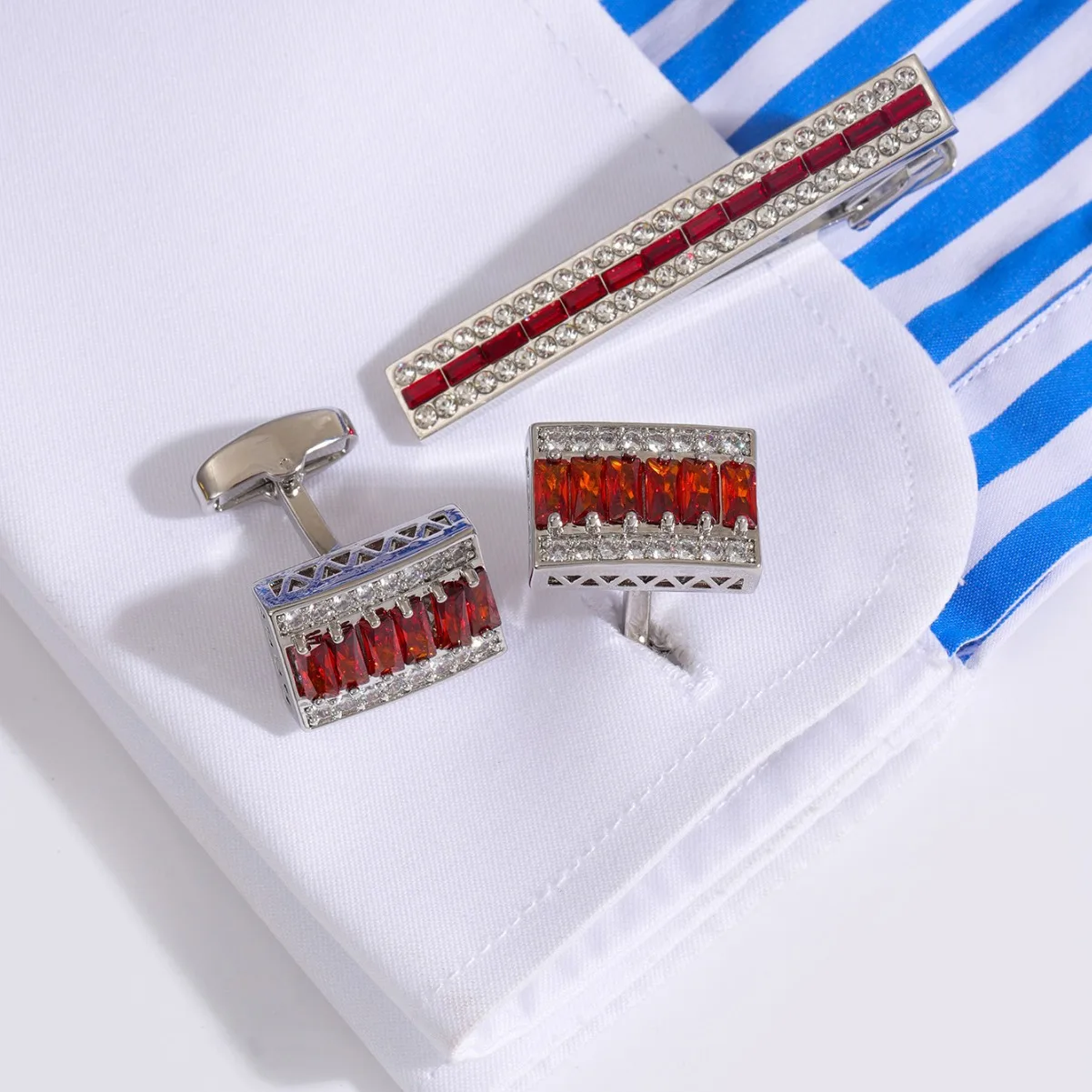 Men'S Accessories High End - Lüks Taklidi Kravat Klipsi Moda erkek