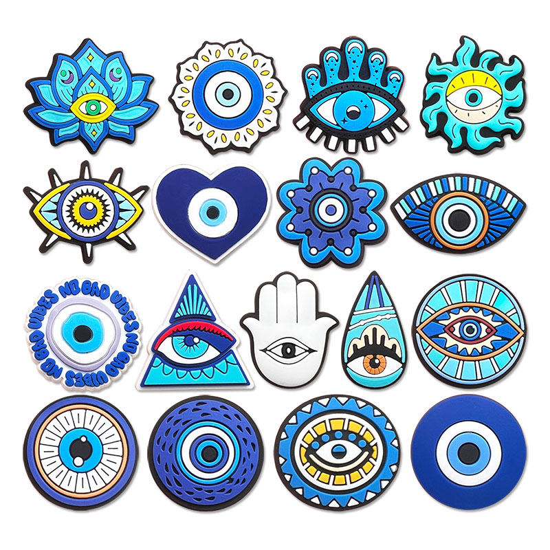 Men Accessories Evil Eye - Yeni Gelen Nazar Boncuklu Ayakkabı Süsleri