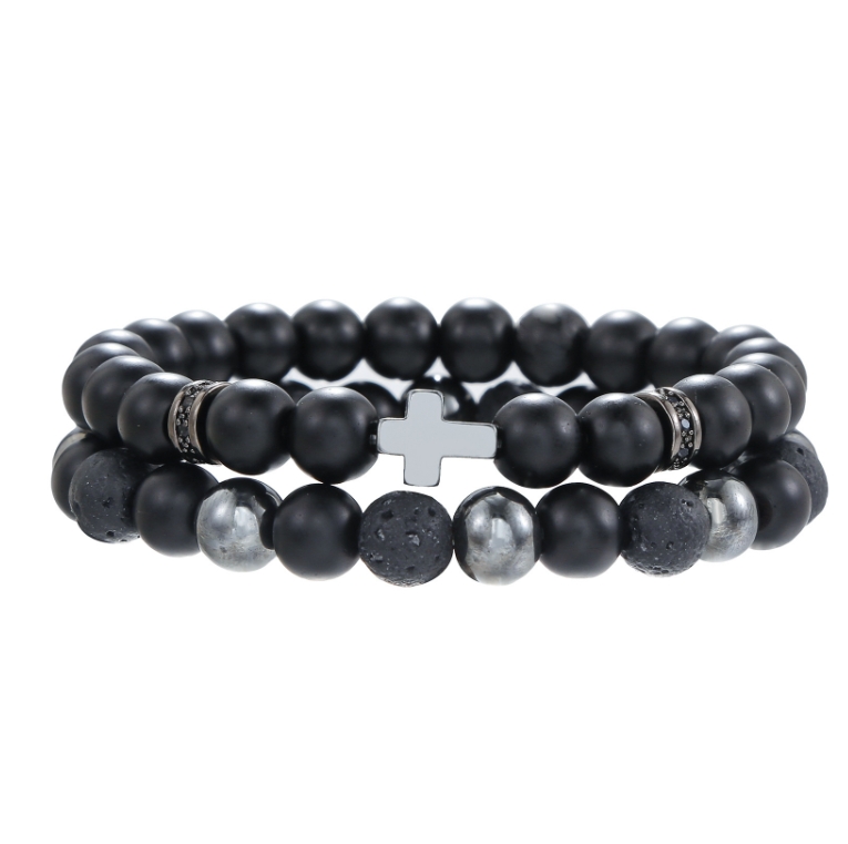 Men Accessories Amazon - Amazon el aksesuarları volkanik taş siyah