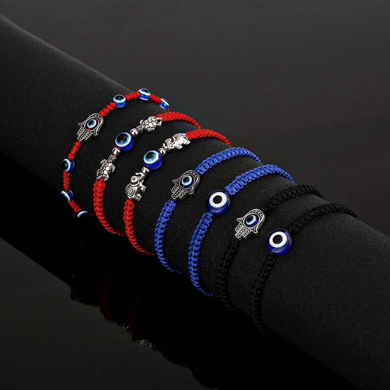 Men Accessories Evil Eye - Noter Erkekler Bilezik Ayarlanabilir Fatima Bilezik