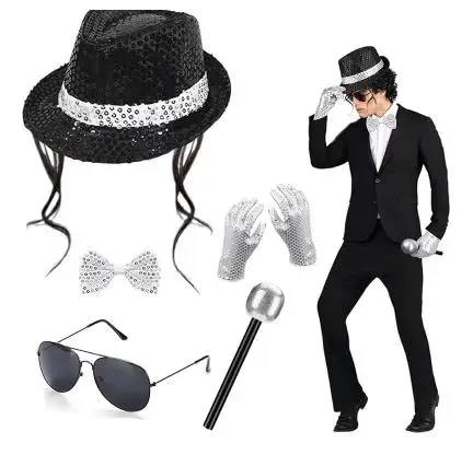 Erkekler 80'ler Disko Kostümü  - Men'S Accessories In The 80S incelemesi ve fiyatı