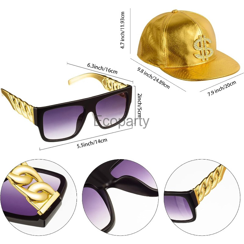 80s 90s Hip Hop Kostüm Aksesua - Men'S Accessories In The 80S incelemesi ve fiyatı