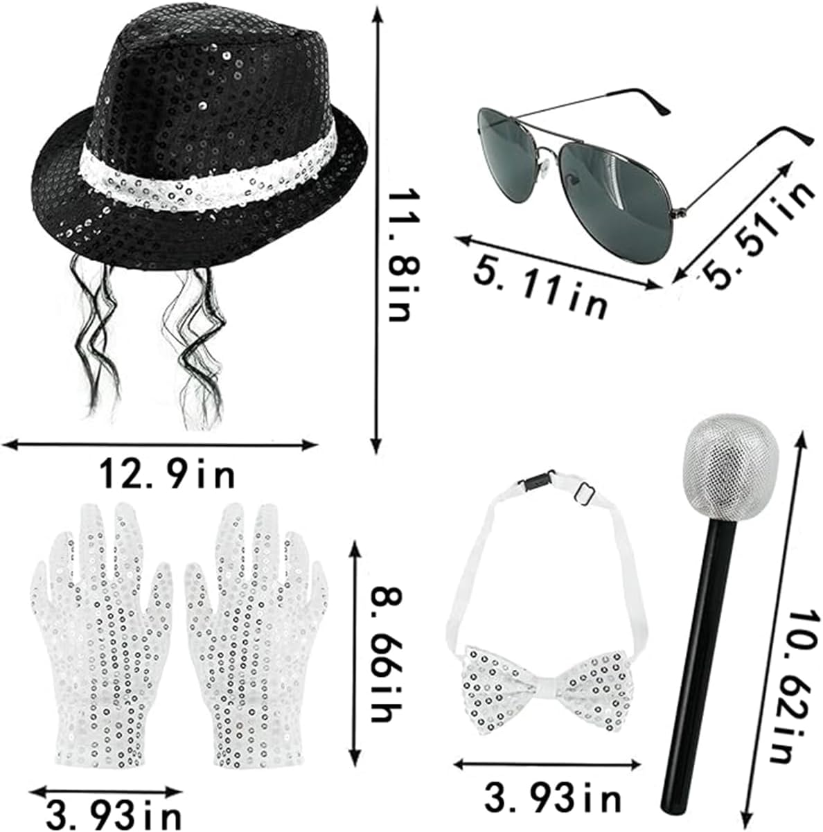 Erkek Dans Yıldızı Kostümü Cad - Men'S Accessories In The 80S incelemesi ve fiyatı