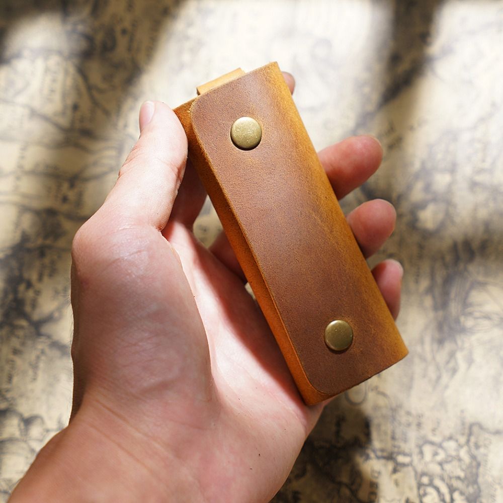 Hakiki Deri Mini Anahtar Çanta - Men'S Accessories High End incelemesi ve fiyatı