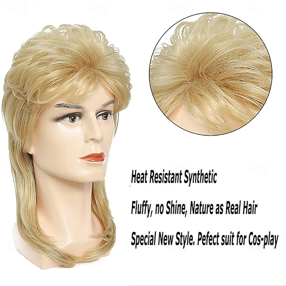 HAIRJOY ​​Sentetik Saç Kefal P - Men'S Accessories In The 80S incelemesi ve fiyatı