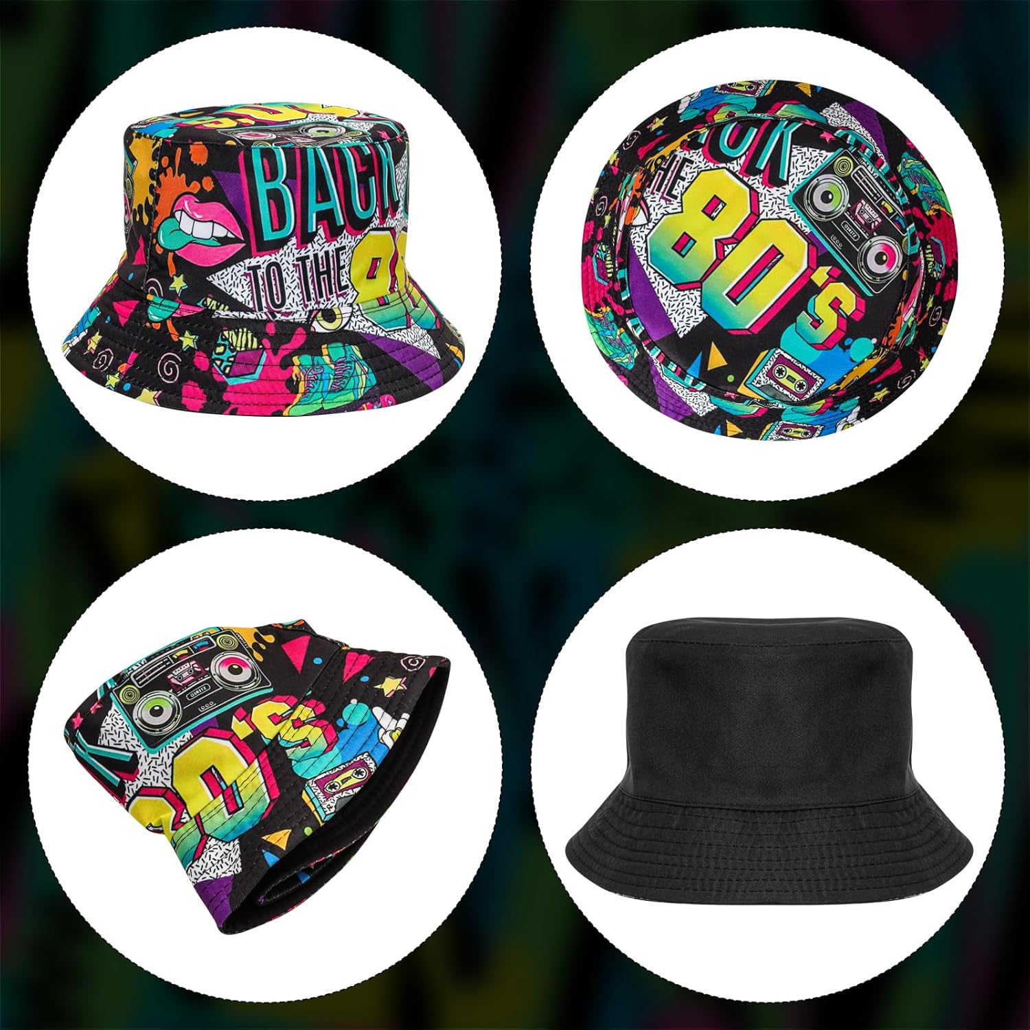 Moda 80'ler 90'lar Kova Şapkas - Men'S Accessories In The 80S incelemesi ve fiyatı