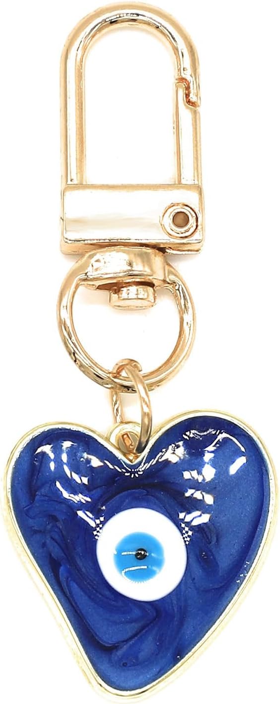 Nazar Anahtarlıkları Kalp Şekl - Men Accessories Evil Eye incelemesi ve fiyatı