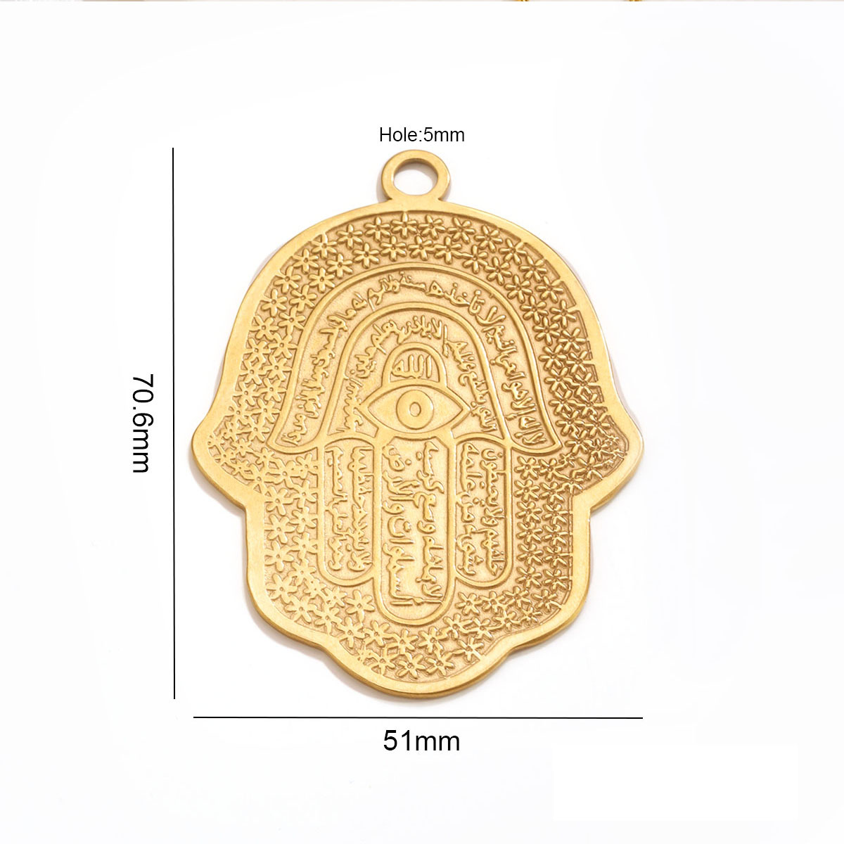 5 adet 18K PVD Paslanmaz Çelik - Men Accessories Evil Eye incelemesi ve fiyatı