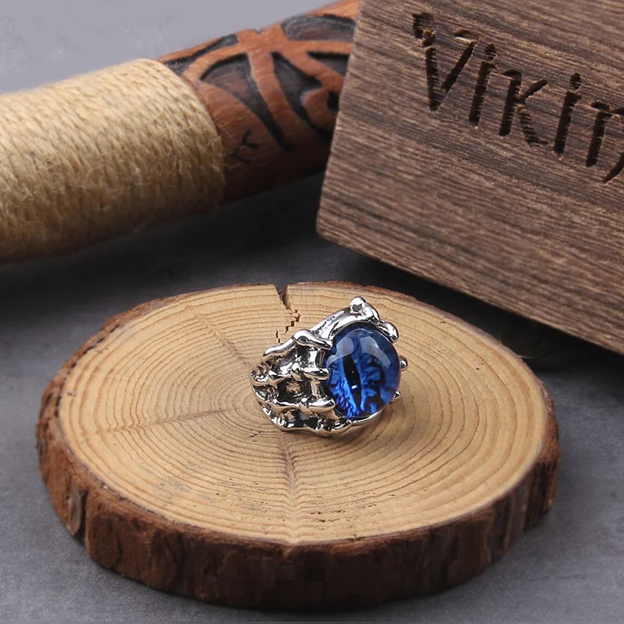 Şanslı türk mavi nazar yüzük k - Men Accessories Evil Eye incelemesi ve fiyatı