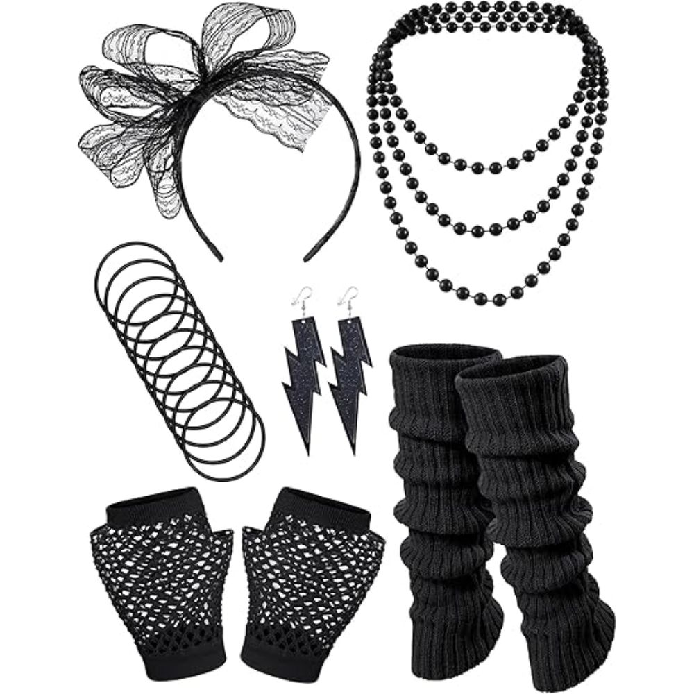 80'ler Kostüm Aksesuarları Hol - Men'S Accessories In The 80S incelemesi ve fiyatı