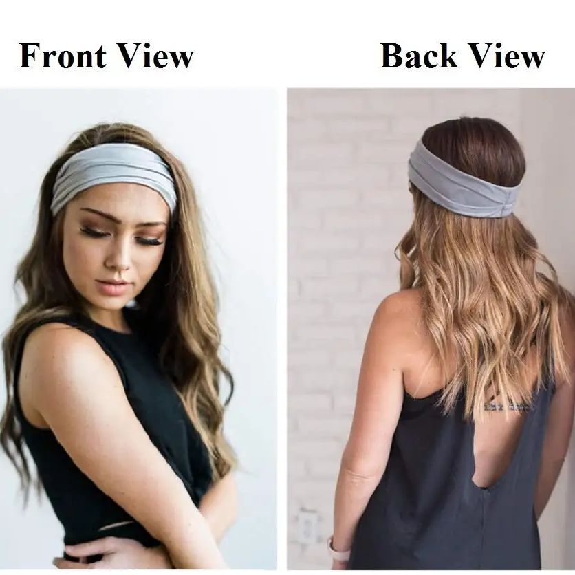 Yeni düz renk elastik saç band - Men'S Yoga Accessories incelemesi ve fiyatı