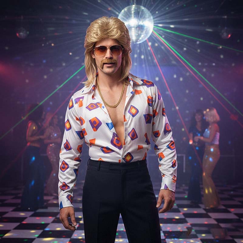 80'ler Disko Sentetik Peruk Se - Men'S Accessories In The 80S incelemesi ve fiyatı