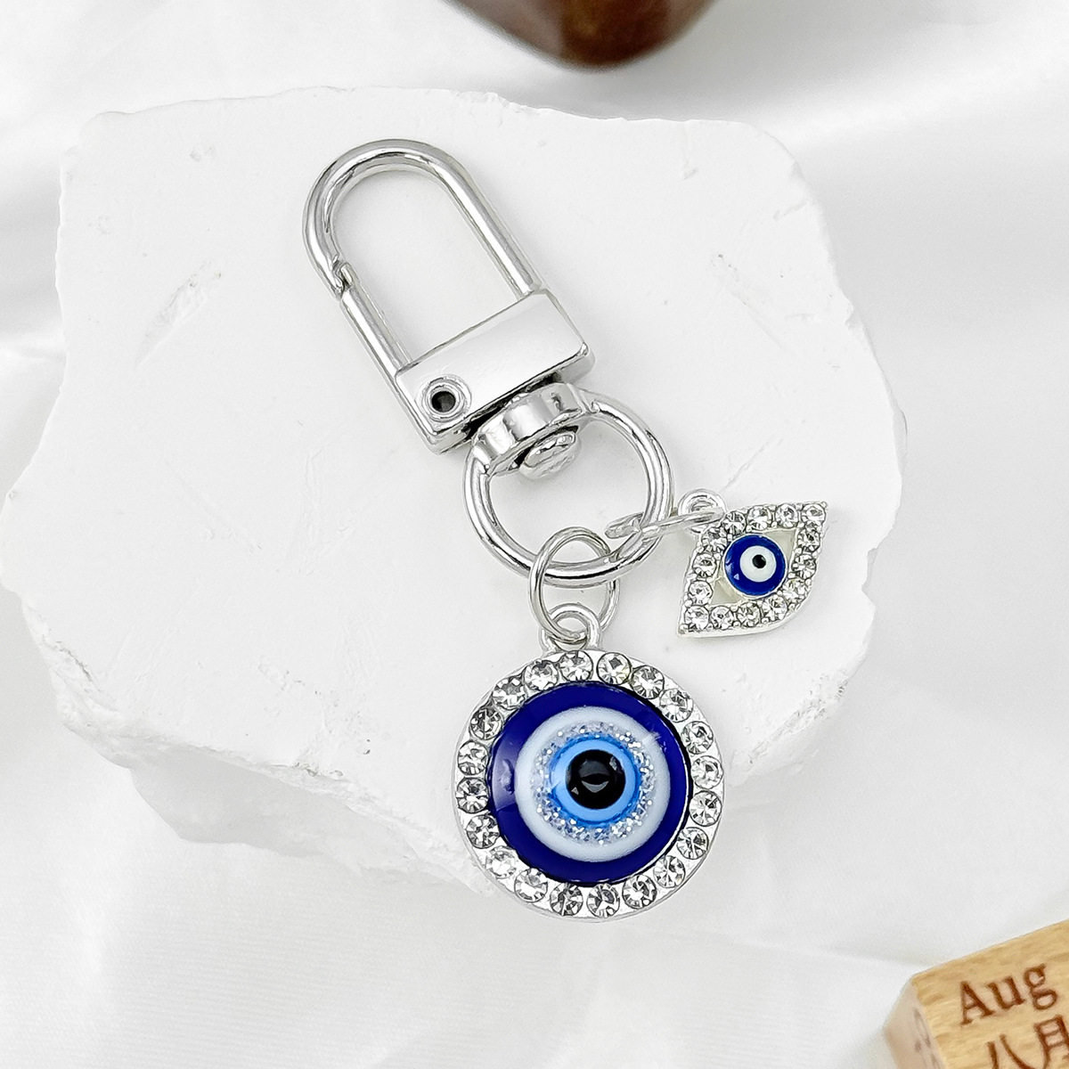 Anahtarlık kirpik Metal Nazar  - Men Accessories Evil Eye incelemesi ve fiyatı