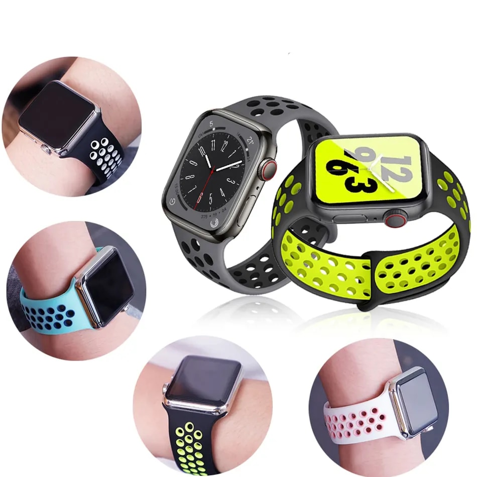 Apple için silikon kayış saat  - Men'S Accessories Nike incelemesi ve fiyatı