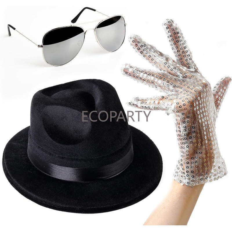 Pop King Jackson Kostüm Aksesu - Men'S Accessories In The 80S incelemesi ve fiyatı