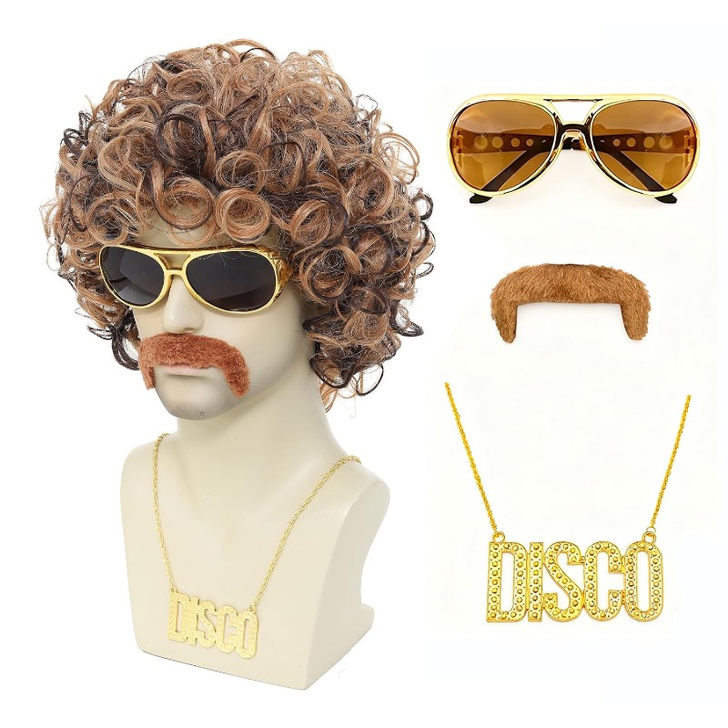 70'ler 80'ler Disko Kostüm Per - Men'S Accessories In The 80S incelemesi ve fiyatı