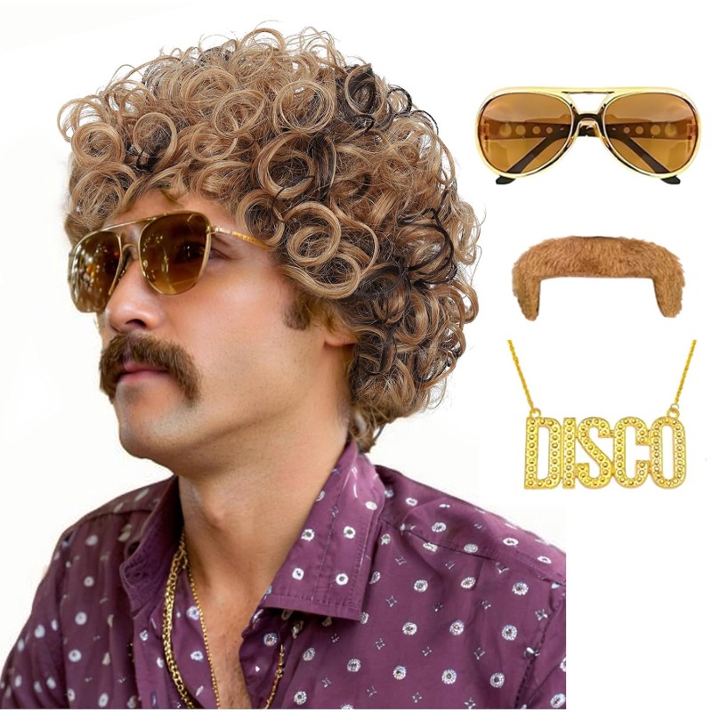 70'ler 80'ler Disko Kostüm Per - Men'S Accessories In The 80S incelemesi ve fiyatı