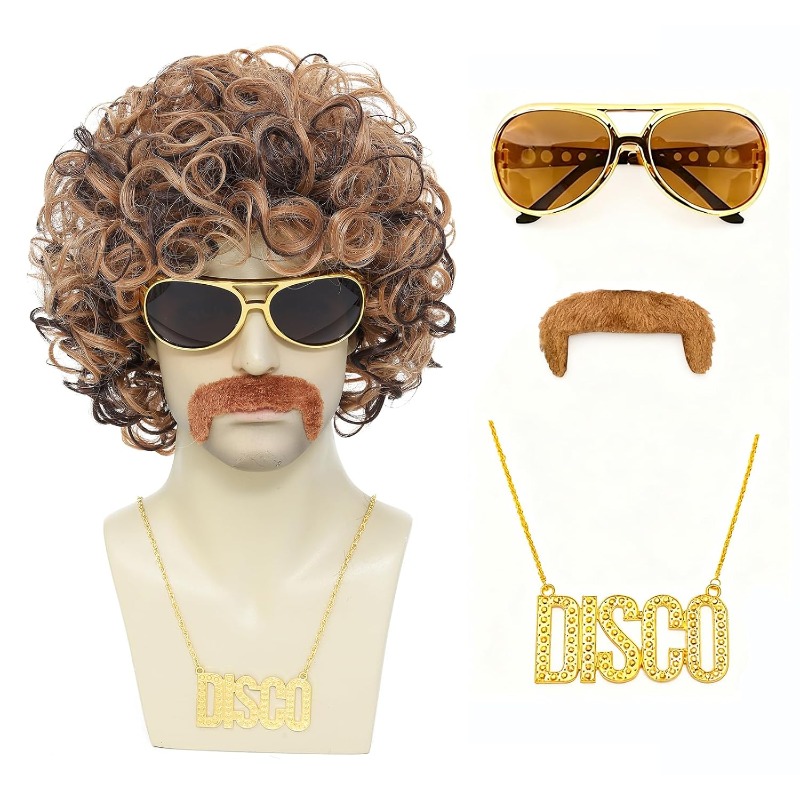 70'ler 80'ler Disko Kostüm Per - Men'S Accessories In The 80S incelemesi ve fiyatı