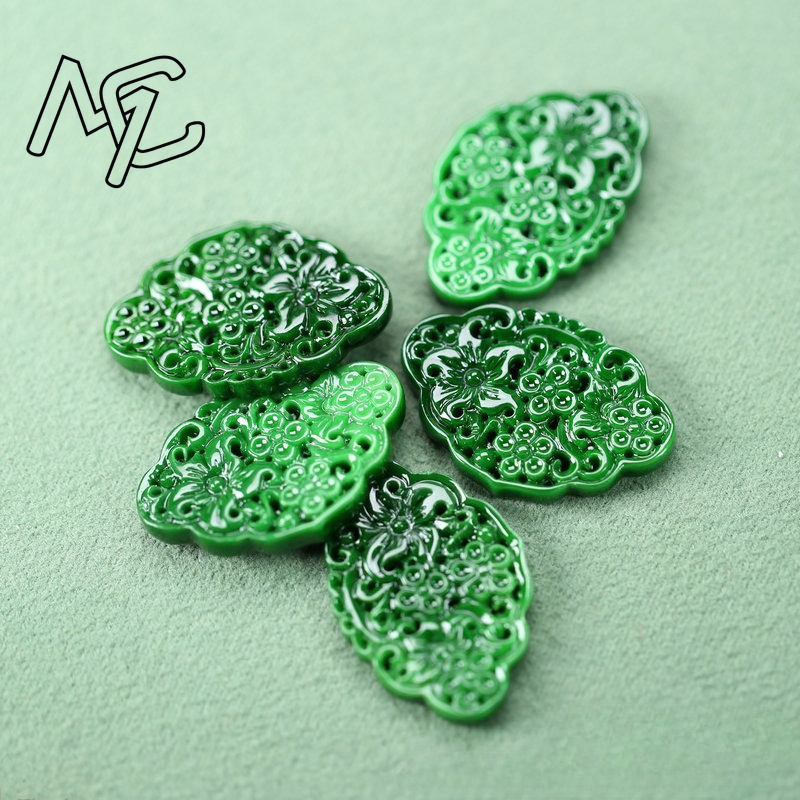 2 adet DIY Doğal Kuru Yeşil Zü - Men'S Accessories Jewelry incelemesi ve fiyatı