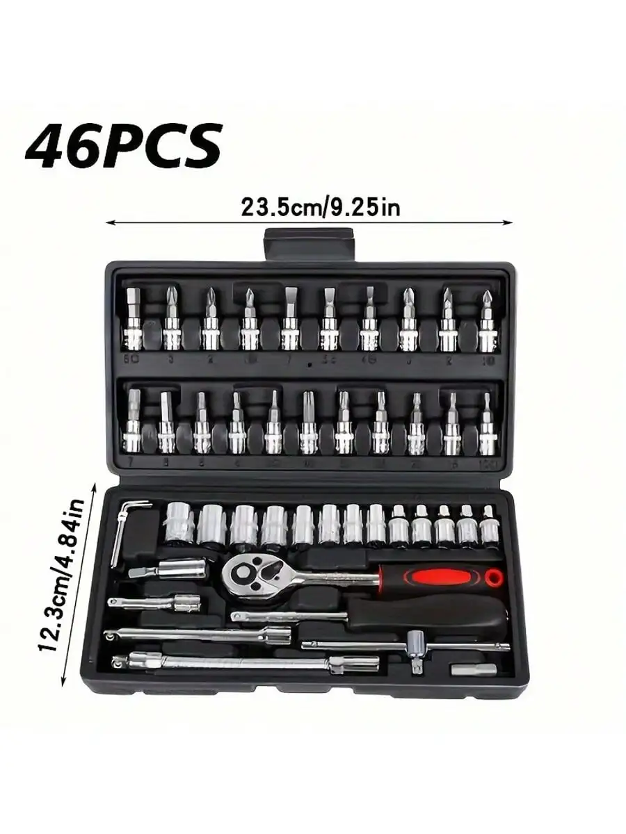 46 Parça 1/4 İnç Sürücülü Soke - Men'S Accessories Drawer Organizer incelemesi ve fiyatı