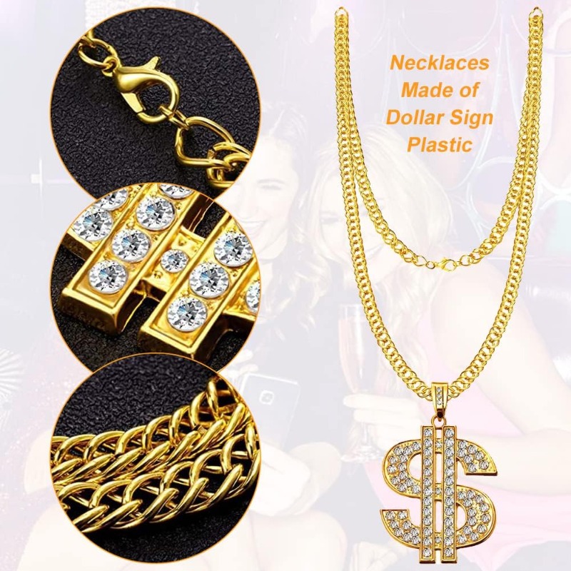 5 adet Hip Hop Kostüm seti, 80 - Men'S Accessories In The 80S incelemesi ve fiyatı