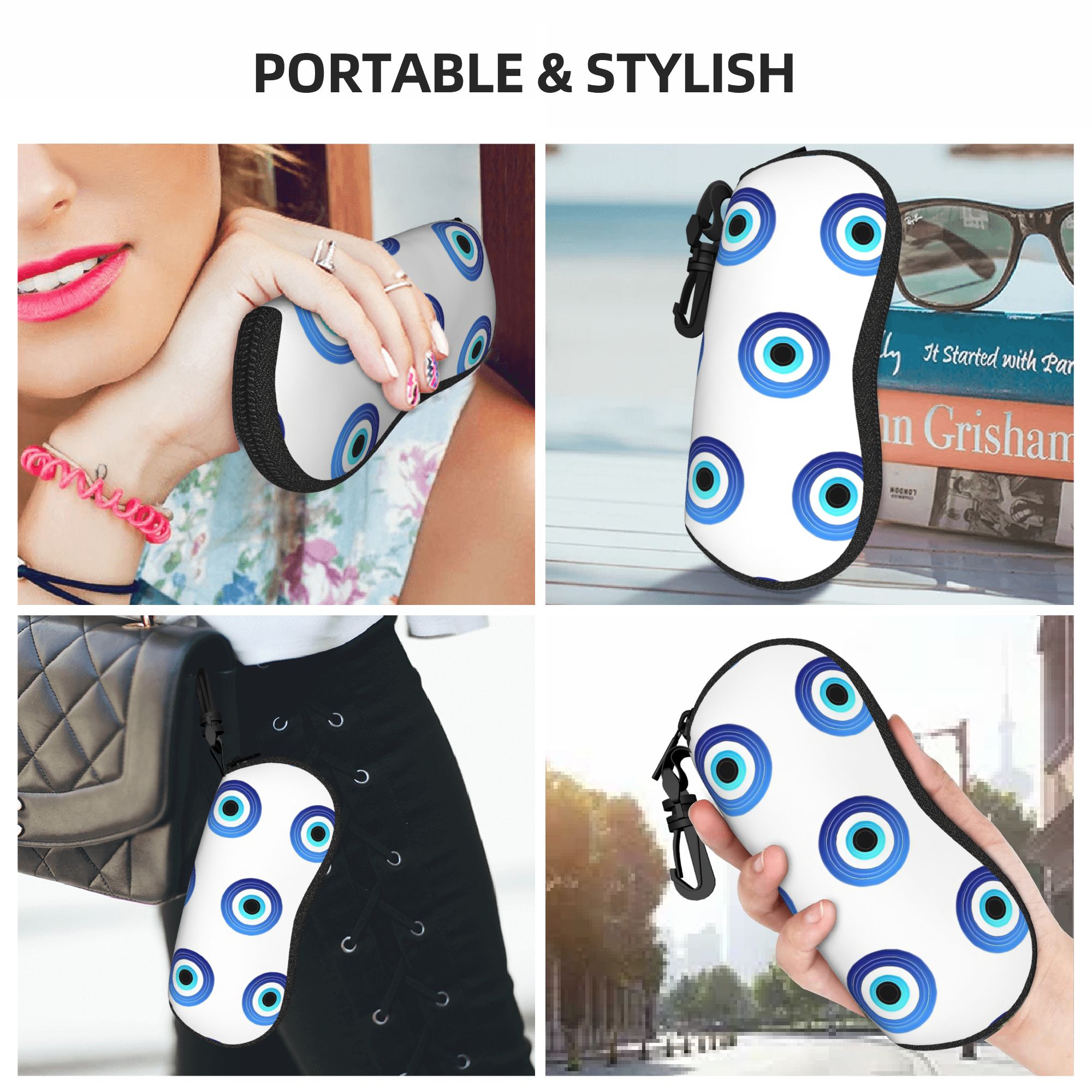 Türk Nazar Gözlük Kılıfı Kapak - Men Accessories Evil Eye incelemesi ve fiyatı