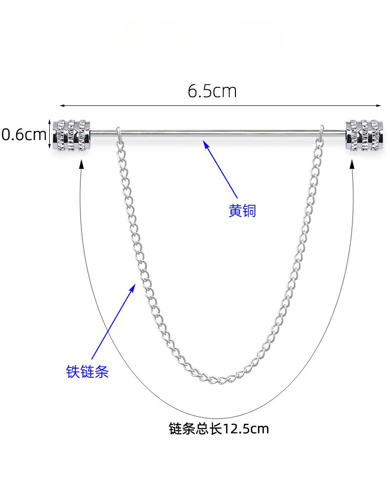 Yeni erkek broş gömlek için st - Men'S Accessories Jewelry incelemesi ve fiyatı